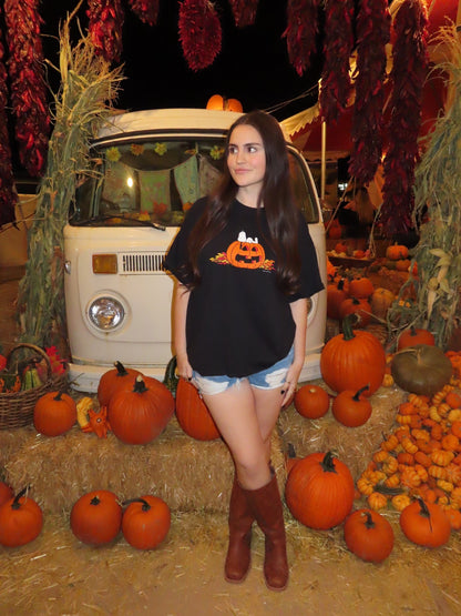 "jack + snoopy" tee