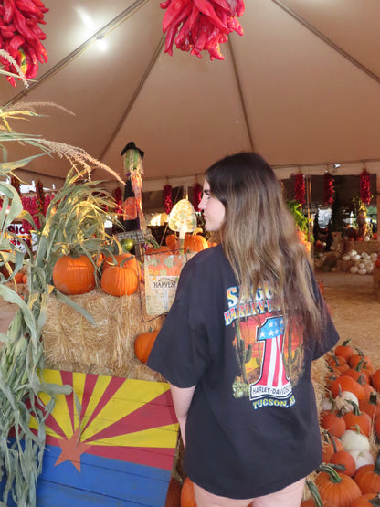 "haunted Harley" tee