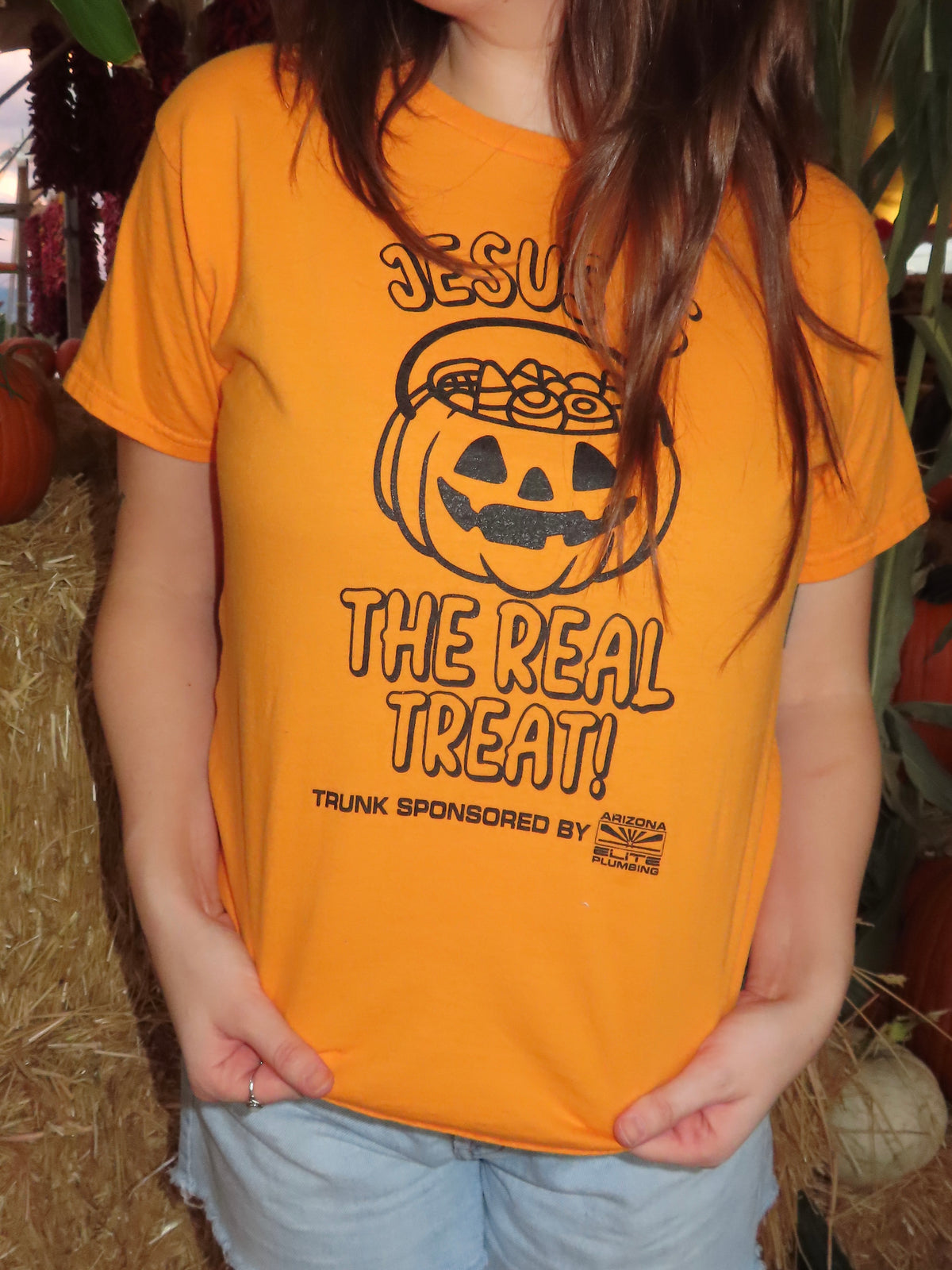 "the real treat!" tee