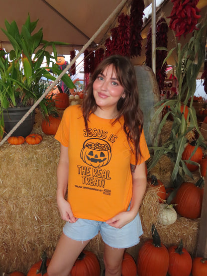 "the real treat!" tee