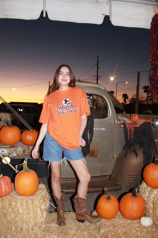 "witchy woman" tee