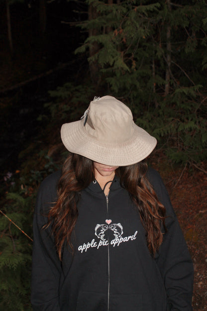 “catch of your life” zip-up