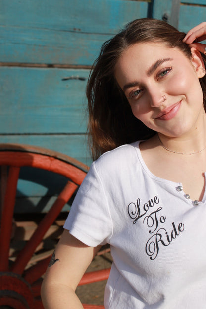 "love harley" tee