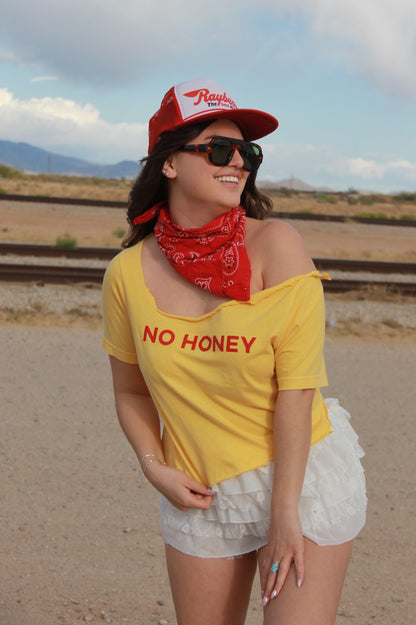 "no honey" tee