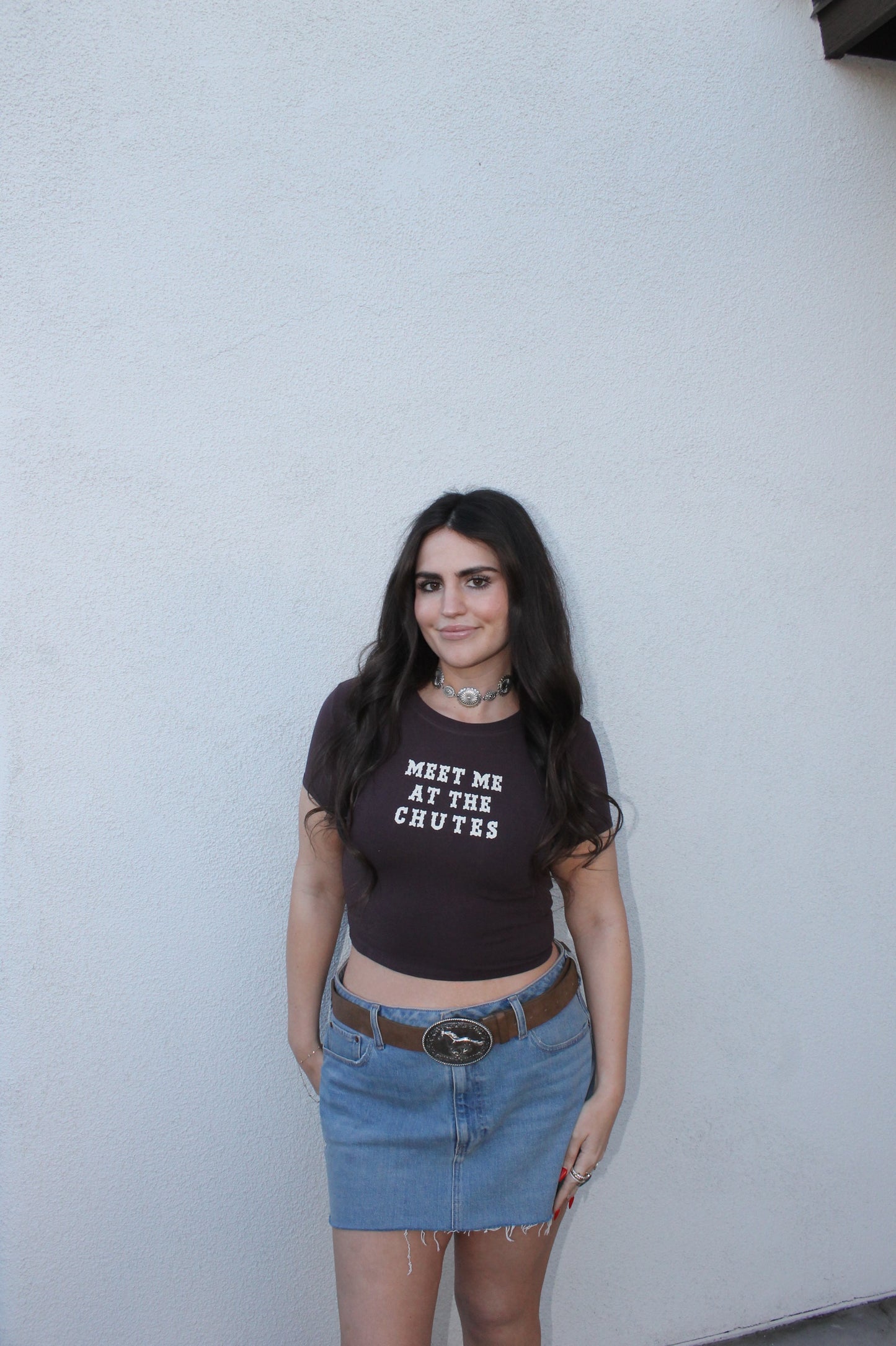 “meet me at the chutes” og tee
