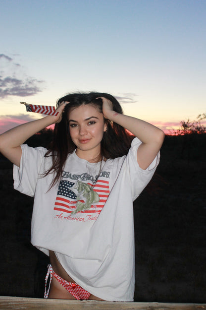 "an American tradition" tee