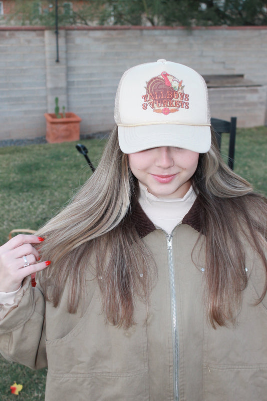 "tallboys" og trucker hat