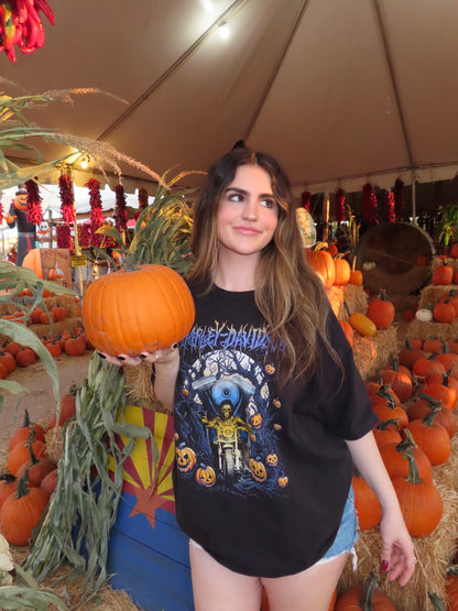 "haunted Harley" tee