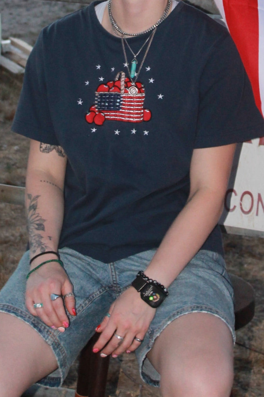 "appleseed" tee
