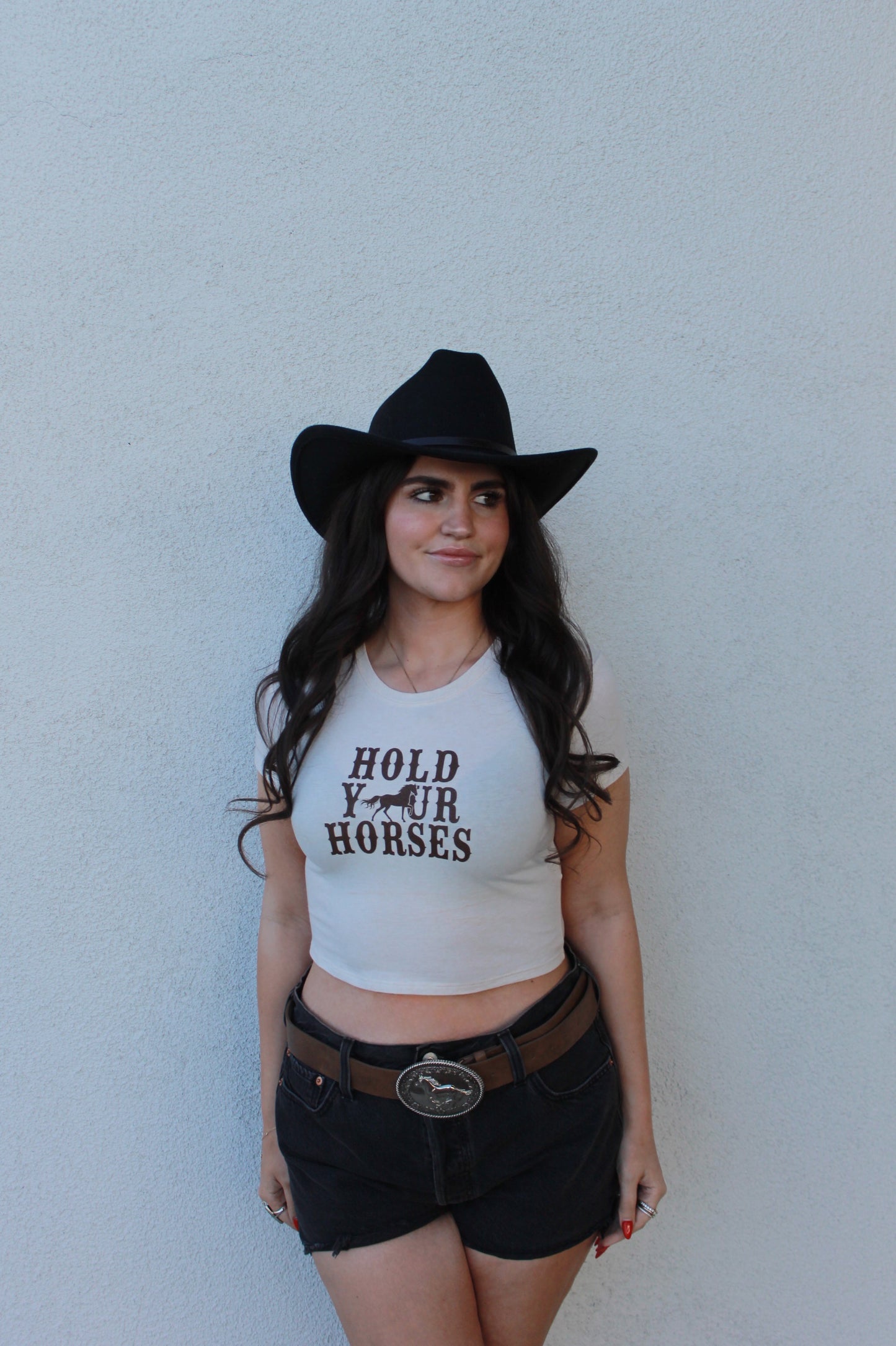 “hold your horses” og tee