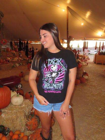 “pumpkin king" tee