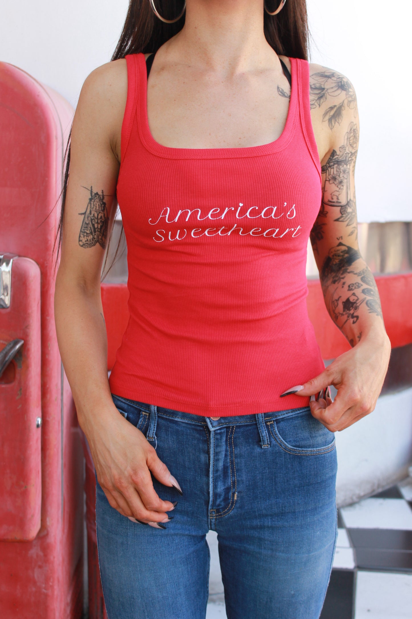 "america's sweetheart" og tank