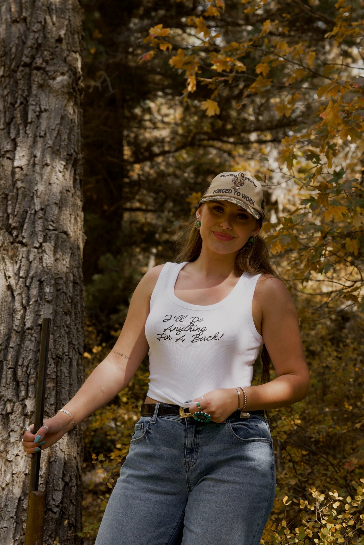 "born 2 hunt" trucker