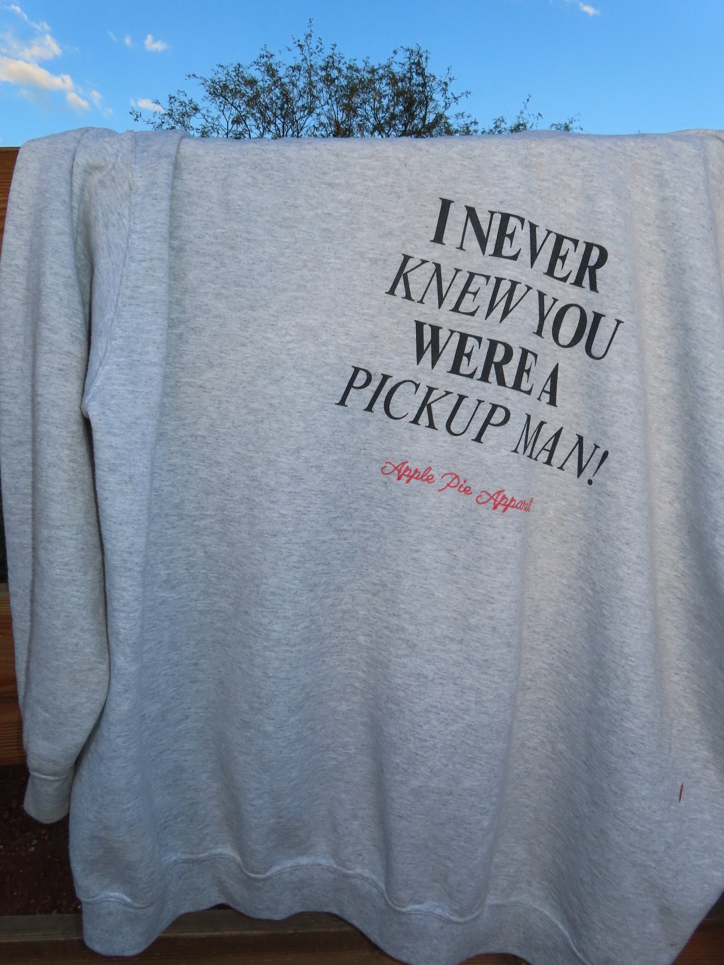 "pickup man" og hoodie