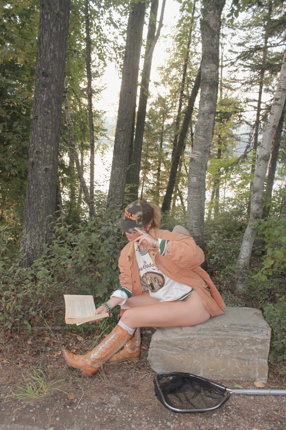 “the great outdoors” pullover