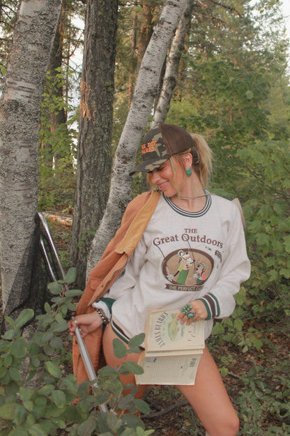 “the great outdoors” pullover