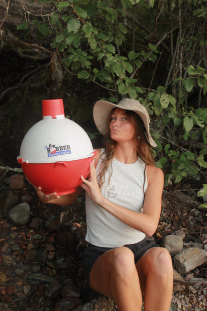 “huge bobbers” og tank