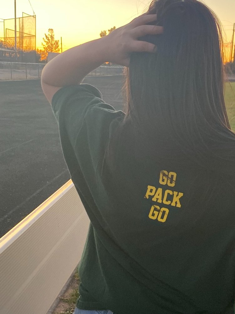 "A" packers tee