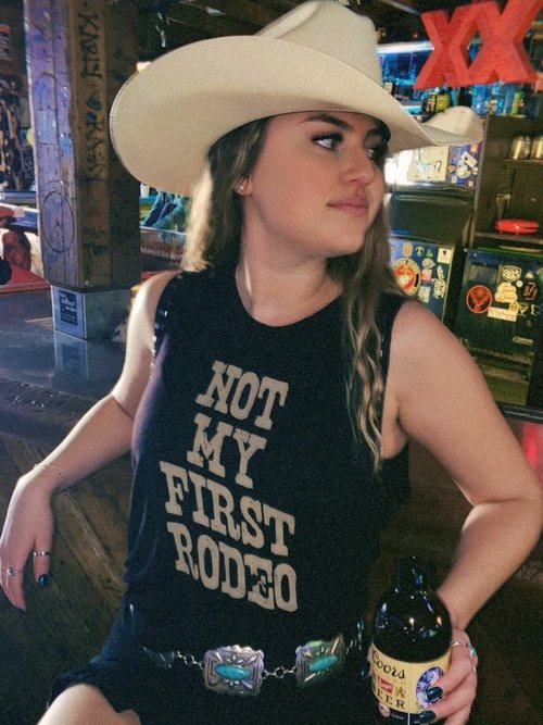 "not my first rodeo" tank