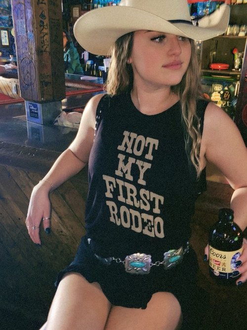 "not my first rodeo" tank