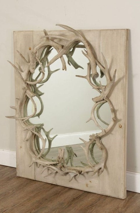 vintage antler frame