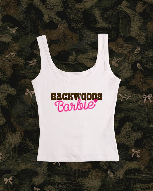 "backwoods barbie" og tank